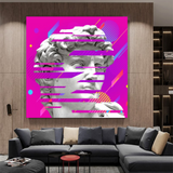 ChandeliersDecor.com-Wall Posters-David Sculpture Canvas Wall Art