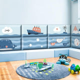 ChandeliersDecor.com-Padded Walls-Deep Sea Divers Kids Wall Padded Safety Cushions