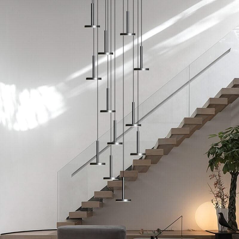 ChandeliersDecor.com-Staircase Chandelier-Designer Arc Luxury Staircase Chandelier