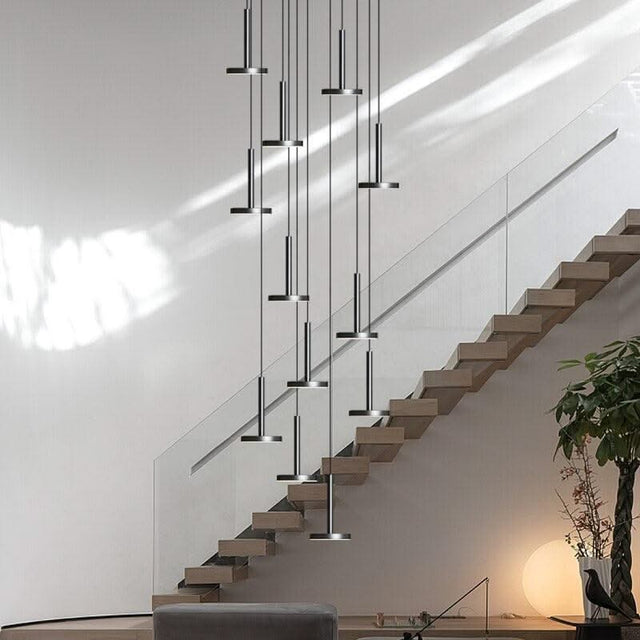 ChandeliersDecor.com-Staircase Chandelier-Designer Arc Luxury Staircase Chandelier