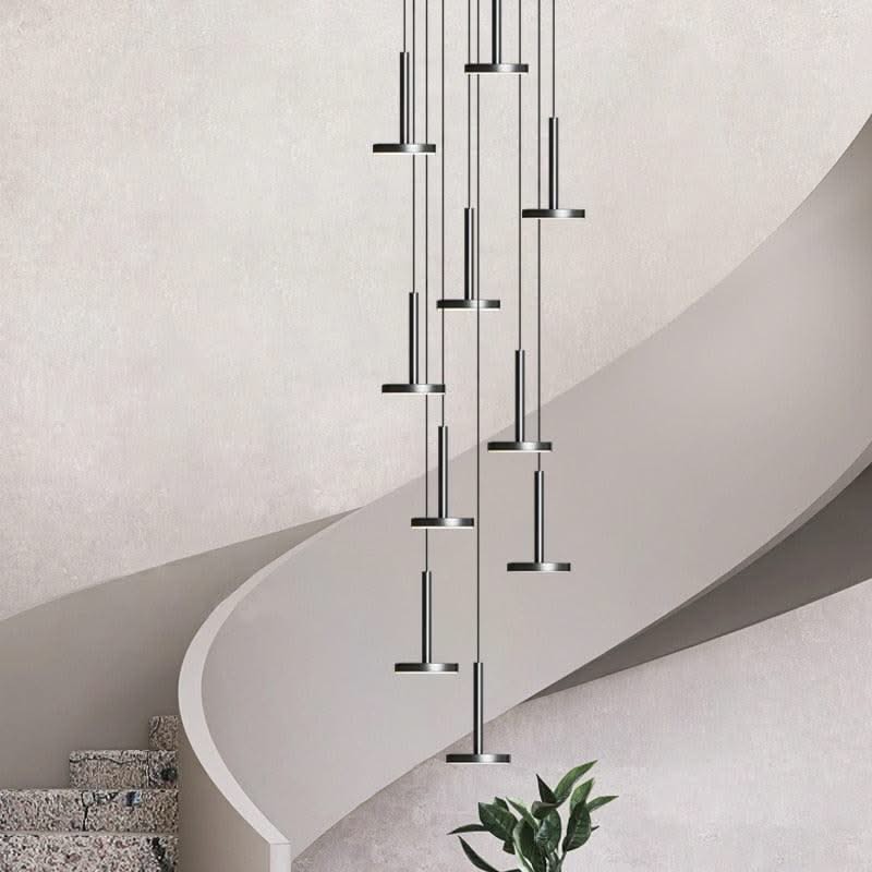 ChandeliersDecor.com-Staircase Chandelier-Designer Arc Luxury Staircase Chandelier