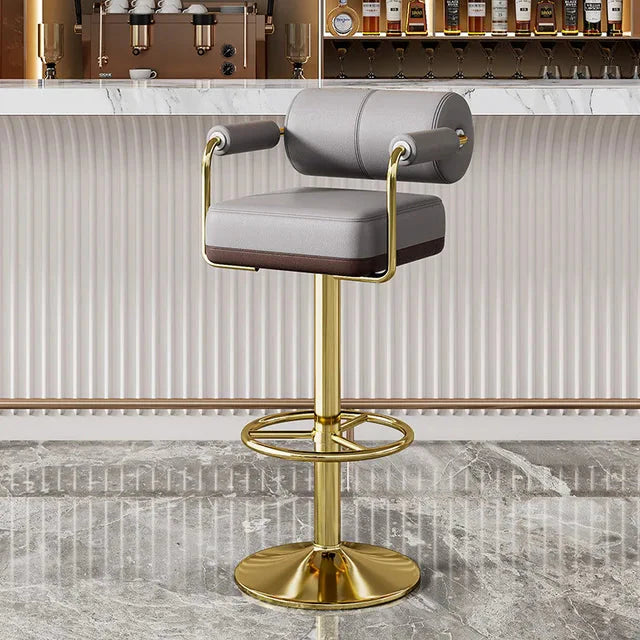 ChandeliersDecor.com-Bar Stools-Designer Bar Chair Lift Chair Kitchen Island Counter Chair Stool