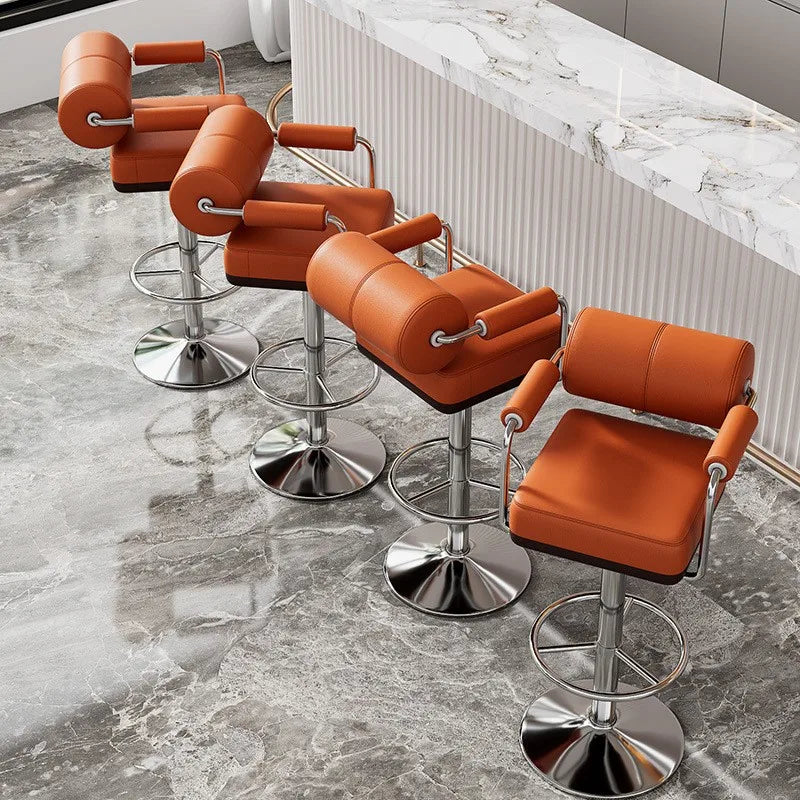 ChandeliersDecor.com-Bar Stools-Designer Bar Chair Lift Chair Kitchen Island Counter Chair Stool