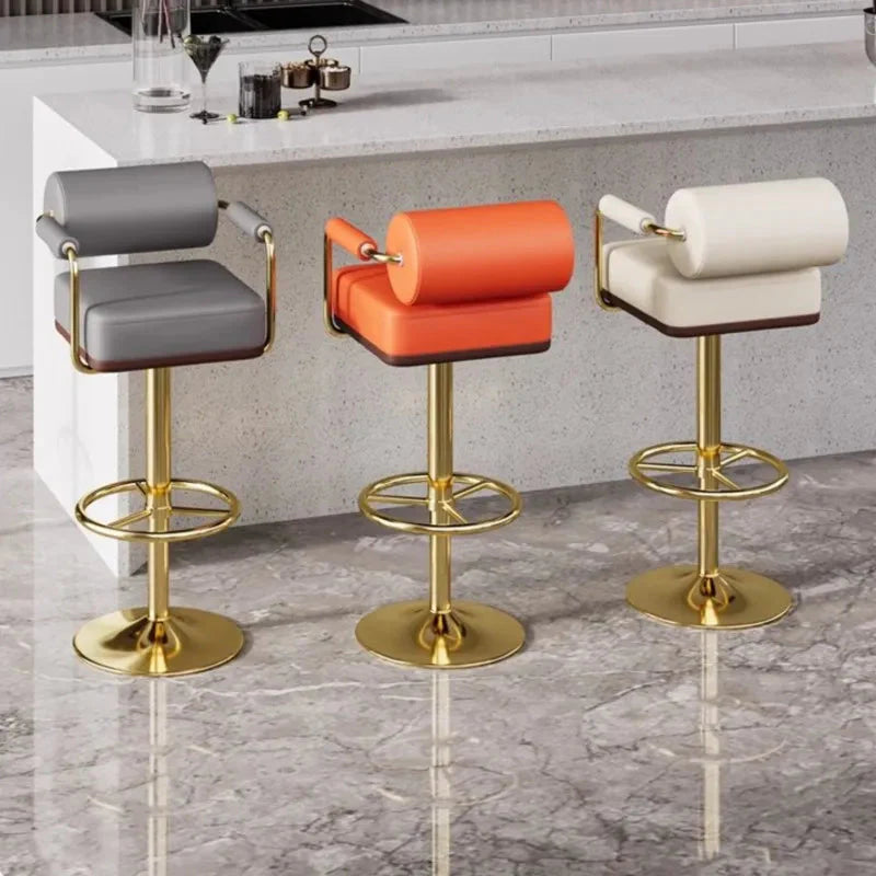 ChandeliersDecor.com-Bar Stools-Designer Bar Chair Lift Chair Kitchen Island Counter Chair Stool