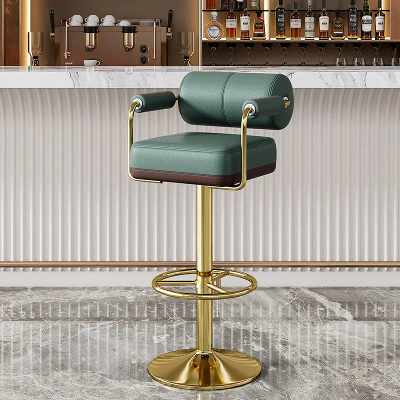 ChandeliersDecor.com-Bar Stools-Designer Bar Chair Lift Chair Kitchen Island Counter Chair Stool