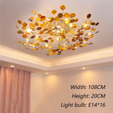 ChandeliersDecor.com-Chandeliers-Designer Carnelian LED Ceiling Chandelier