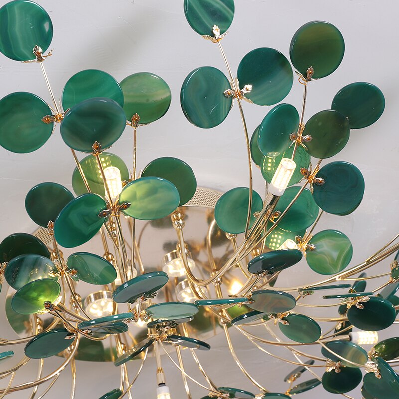 ChandeliersDecor.com-Chandeliers-Designer Carnelian LED Ceiling Chandelier