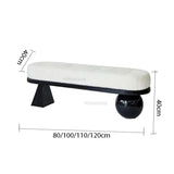ChandeliersDecor.com-Benches-Designer Cashmere BenchDesigner Bench: Luxurious Cashmere Seating