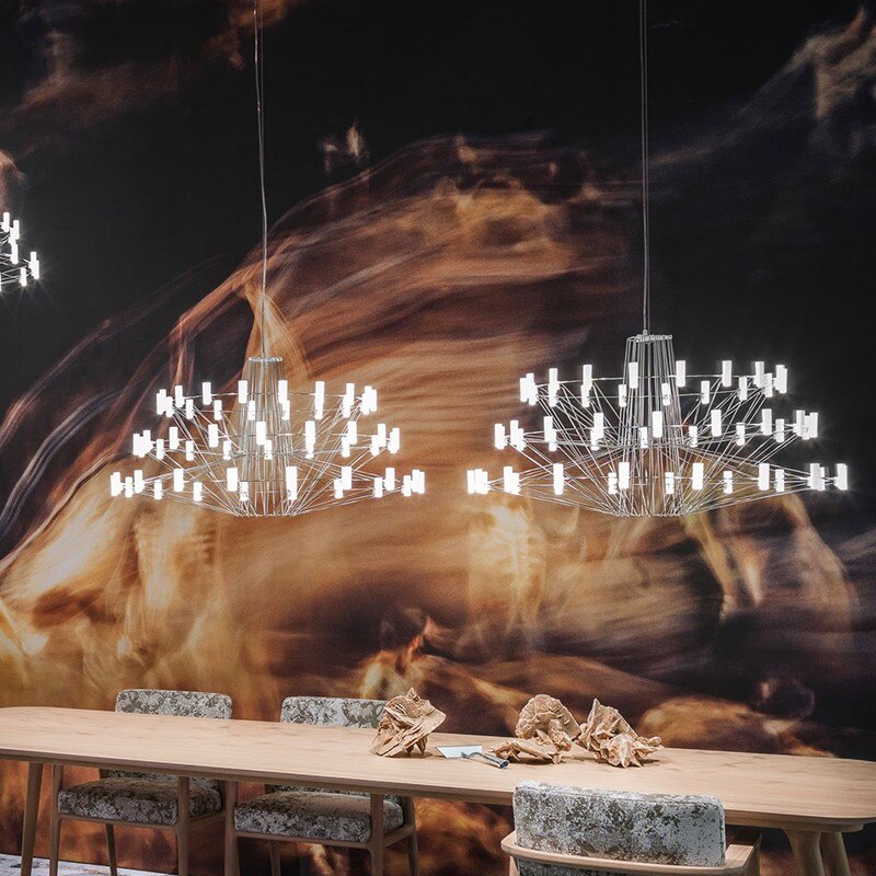 ChandeliersDecor.com-Chandeliers-Designer Coppelia LED Chandelier - Exquisite Illumination