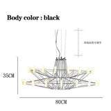 ChandeliersDecor.com-Chandeliers-Designer Coppelia LED Chandelier - Exquisite Illumination