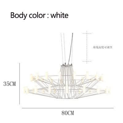 Designer Coppelia LED Chandelier - Exquisite Illumination-ChandeliersDecor.com