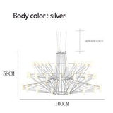 ChandeliersDecor.com-Chandeliers-Designer Coppelia LED Chandelier - Exquisite Illumination