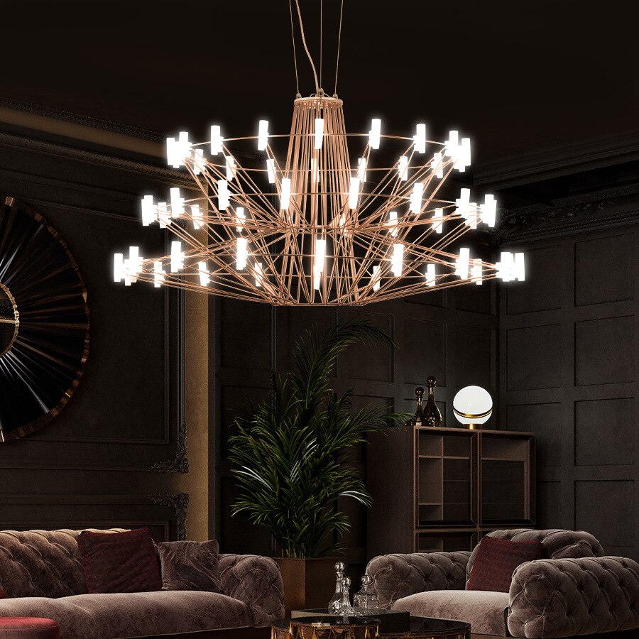 ChandeliersDecor.com-Chandeliers-Designer Coppelia LED Chandelier - Exquisite Illumination