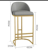 ChandeliersDecor.com-Bar Stools-Designer Kitchen Island Counter Chair Stool
