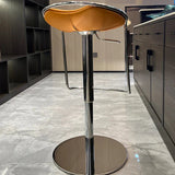 ChandeliersDecor.com-Bar Stools-Designer Leather Kitchen Island Counter Stool