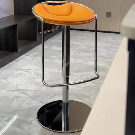 ChandeliersDecor.com-Bar Stools-Designer Leather Kitchen Island Counter Stool