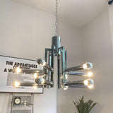 ChandeliersDecor.com-Chandeliers-Designer LED Chrome Hanging Light Chandelier