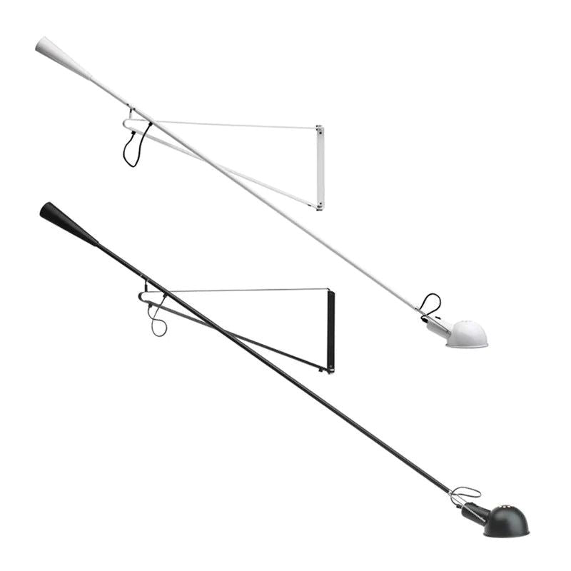 ChandeliersDecor.com-Wall Lights-Designer Long Arm Adjustable Long Pole Wall Light