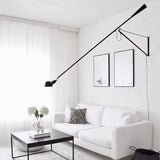 ChandeliersDecor.com-Wall Lights-Designer Long Arm Adjustable Long Pole Wall Light