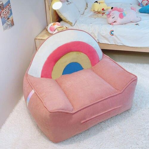 ChandeliersDecor.com-Furniture-Designer Rainbow Bean Bag Recliner Chair Sofa