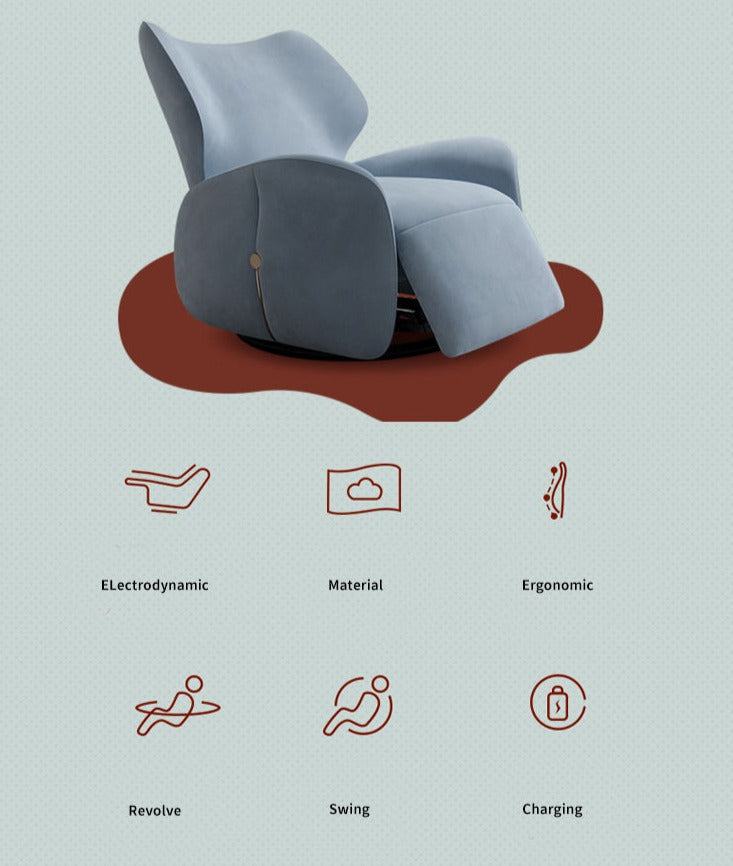 ChandeliersDecor.com-Recliners-Designer Recliner Chair: Luxury Comfort and Style