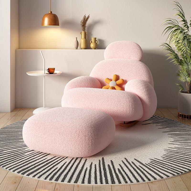 ChandeliersDecor.com-Sofa Chairs and Stools-Designer Soft Ultralight Lazy Meubles De Salon Chair