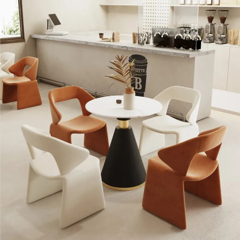 ChandeliersDecor.com-Dining Chairs-Designer Velvet Dining Chair