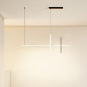 ChandeliersDecor.com-Kitchen Island-Dining Room Chandelier LED - Minimalist Strip Designer Lamp