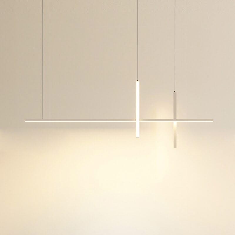 ChandeliersDecor.com-Kitchen Island-Dining Room Chandelier LED - Minimalist Strip Designer Lamp