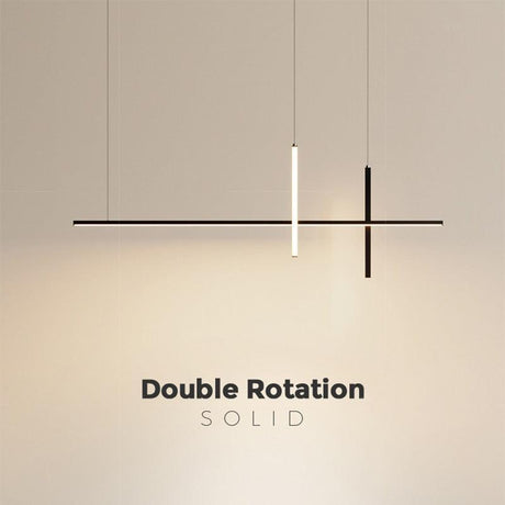 ChandeliersDecor.com-Kitchen Island-Dining Room Chandelier LED - Minimalist Strip Designer Lamp