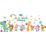 ChandeliersDecor.com-Home Decor Decals-Dinosaur Wall Decals: Bring Prehistoric Fun to Your Walls!
