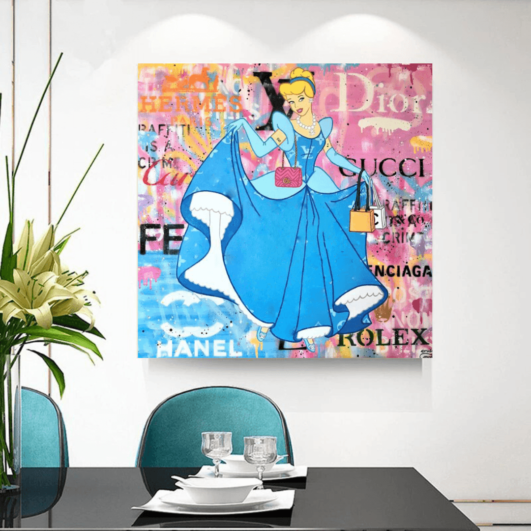 ChandeliersDecor.com-Wall Posters-Disney Alice and The Wonderland Canvas Wall Art