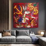 ChandeliersDecor.com-Wall Posters-Disney Bugs Bunny Canvas Wall Art