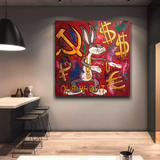 ChandeliersDecor.com-Wall Posters-Disney Bugs Bunny Canvas Wall Art