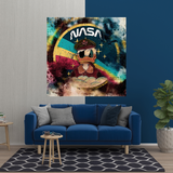 ChandeliersDecor.com-Wall Posters-Disney Donald Duck NASA Astronaut Canvas Wall Art