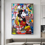 ChandeliersDecor.com-Wall Posters-Disney Mickey Canvas Wall Art - Quality Prints for Fans