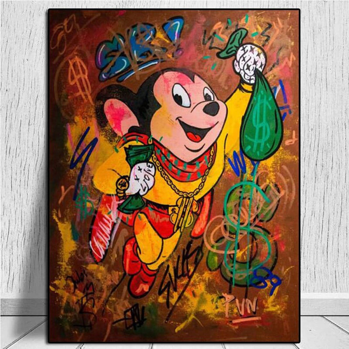 ChandeliersDecor.com-Wall Posters-Disney Mickey Canvas Wall Art