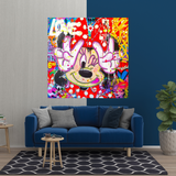 ChandeliersDecor.com-Wall Posters-Disney Mickey Love Poster: Showcase Your Affection