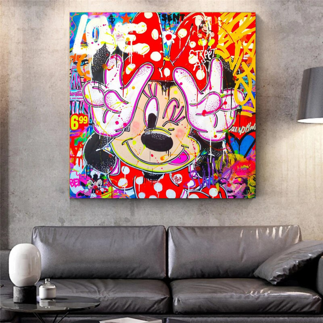 ChandeliersDecor.com-Wall Posters-Disney Mickey Love Poster: Showcase Your Affection