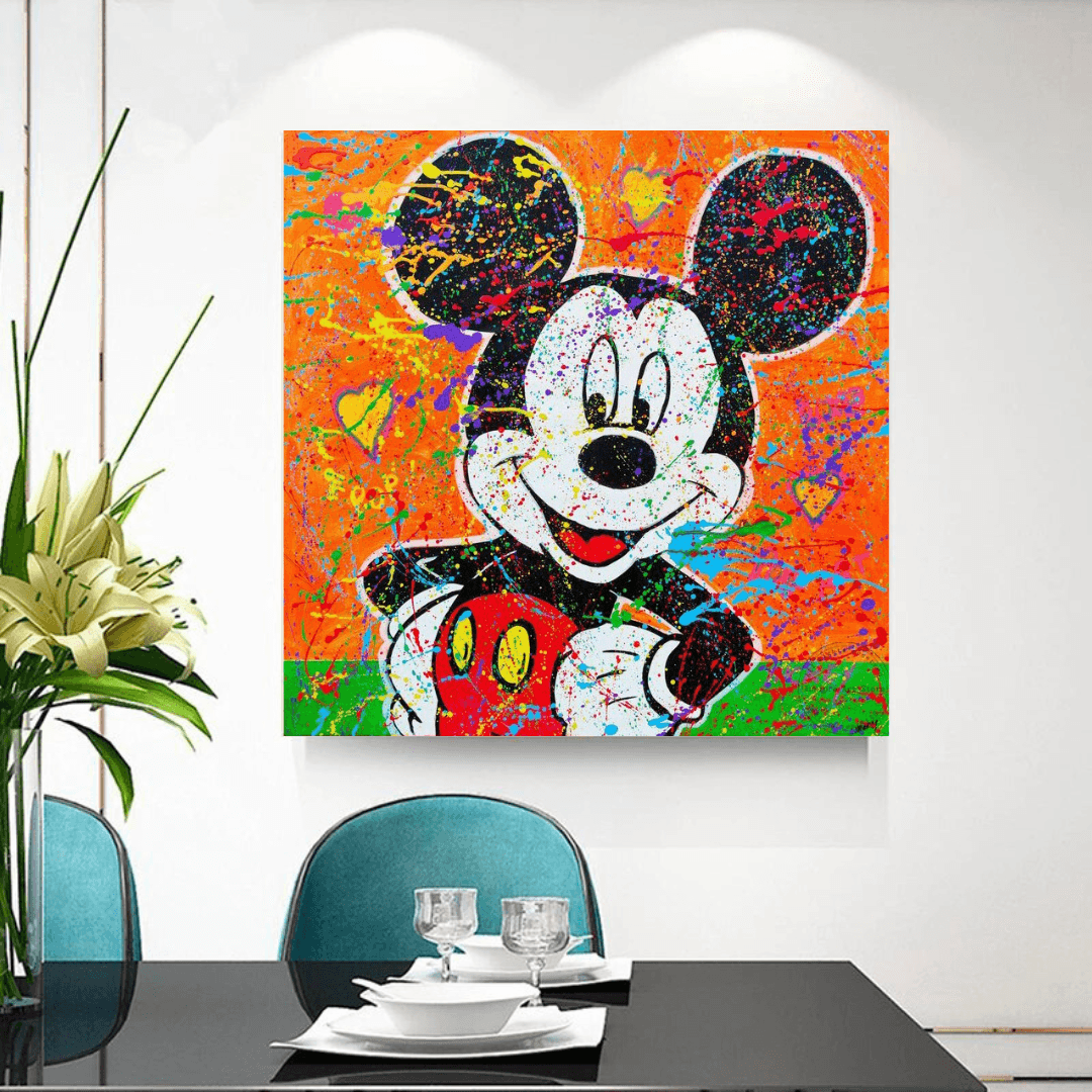 ChandeliersDecor.com-Wall Posters-Disney Mickey Mouse Poster - Get Your Hands on Classic Art!