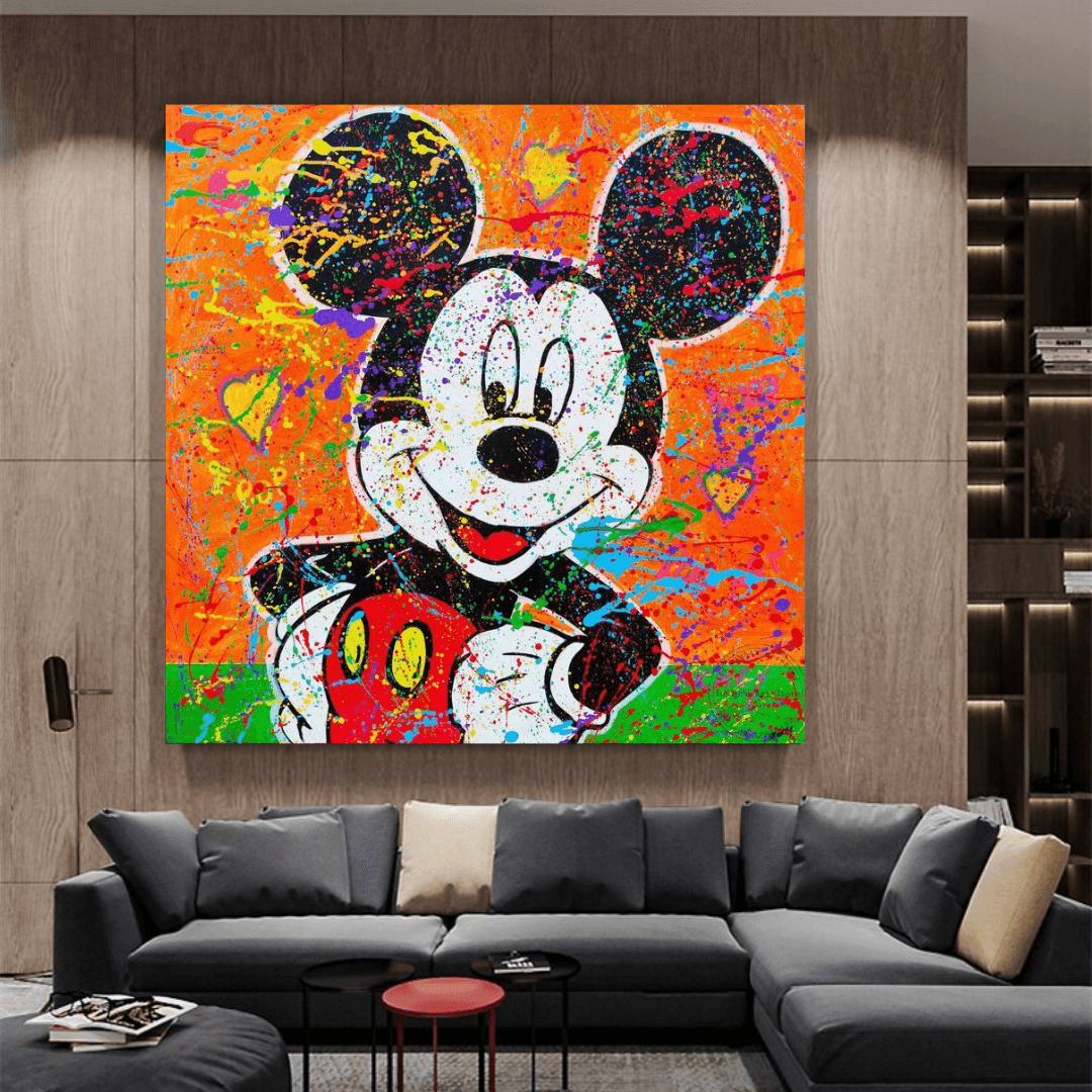 ChandeliersDecor.com-Wall Posters-Disney Mickey Mouse Poster - Get Your Hands on Classic Art!