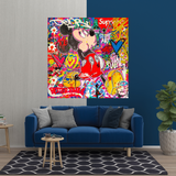 ChandeliersDecor.com-Wall Posters-Disney Mickey Mouse Supreme Canvas Wall Art