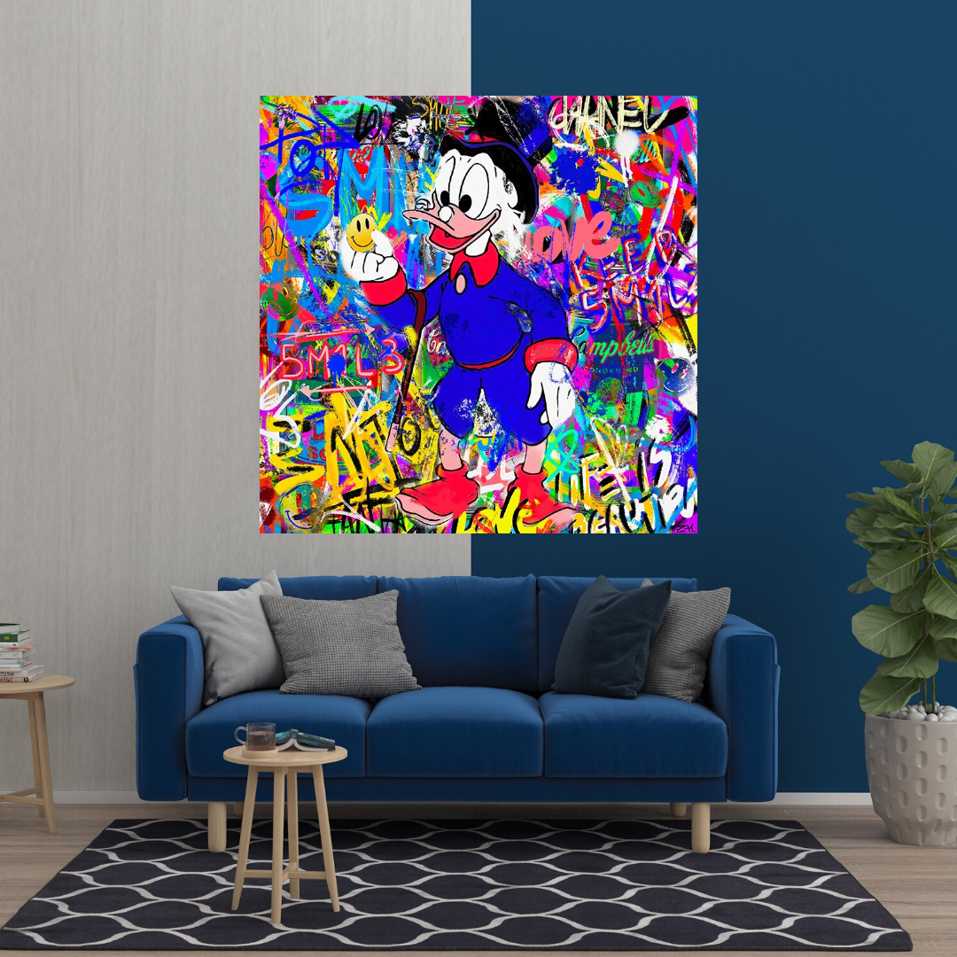 ChandeliersDecor.com-Scrooge McDuck Wall Art-Disney Scrooge McDuck Poster: Exclusive Collectible