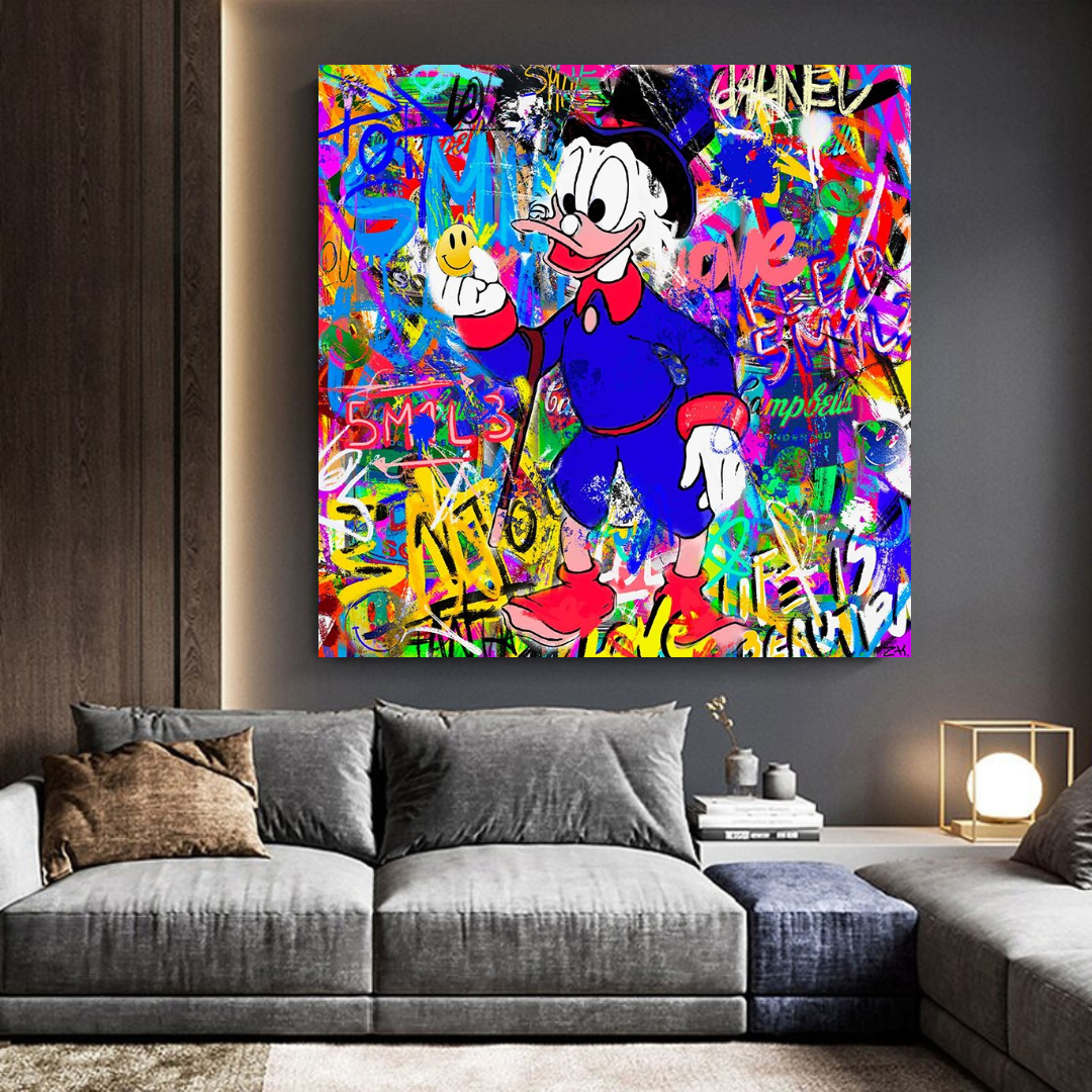 ChandeliersDecor.com-Scrooge McDuck Wall Art-Disney Scrooge McDuck Poster: Exclusive Collectible