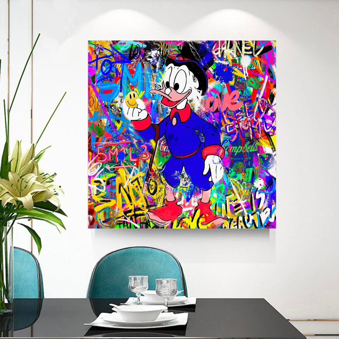 ChandeliersDecor.com-Scrooge McDuck Wall Art-Disney Scrooge McDuck Poster: Exclusive Collectible