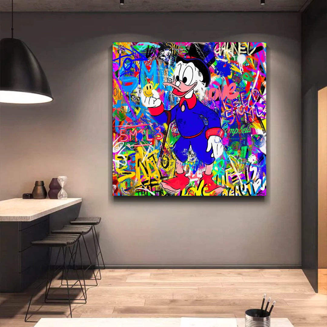 ChandeliersDecor.com-Scrooge McDuck Wall Art-Disney Scrooge McDuck Poster: Exclusive Collectible