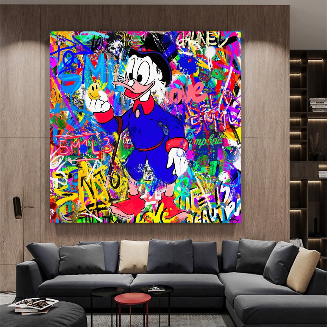 ChandeliersDecor.com-Scrooge McDuck Wall Art-Disney Scrooge McDuck Poster: Exclusive Collectible