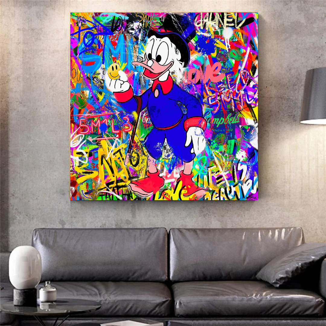 ChandeliersDecor.com-Scrooge McDuck Wall Art-Disney Scrooge McDuck Poster: Exclusive Collectible
