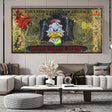 ChandeliersDecor.com-Scrooge McDuck Wall Art-Disney's Scrooge & Donald Dollar Canvas Wall Art