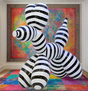 ChandeliersDecor.com-Supreme Sculptures-Dog Electroplated Sculpture Statue